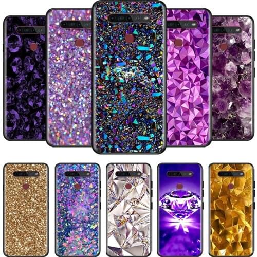 Crystal Diamond For LG G8 V30 V35 V40 V50 V60 Q60 K40S K50S K41S K51S K61 K71 K22 ThinQ 5G Phone Case