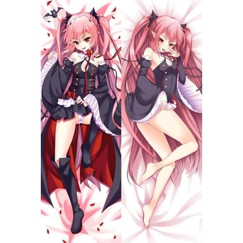 Seraph of the end Hot Japanese Anime Hugging Pillow Cover Case Pillowcases Decorative Pillows Double-Sided 2Way 2WT 50X160CM