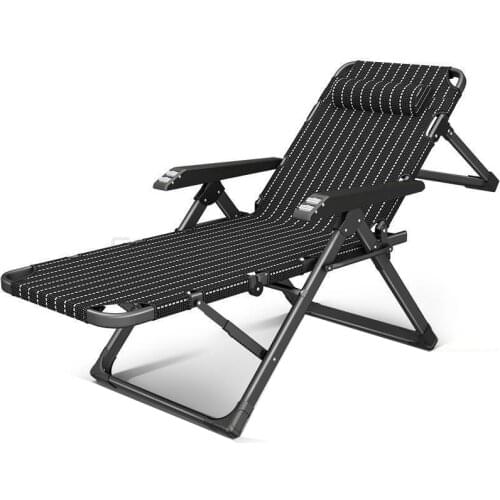 Recliner folding chair lunch break nap winter summer dual-purpose bed balcony household leisure backrest beach chair