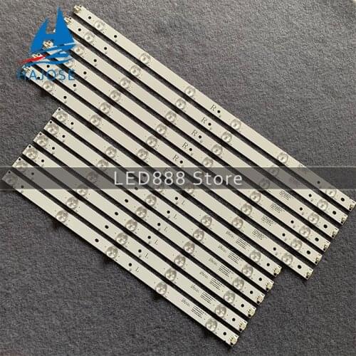 LED Backlight 5+6 lamps For Ph ilips 48'' TV LB48007 V0_00 V1_00 BDL4830QL/00 TPT480LS-HN10.S 08.S GJ-2K15-D2P5-480-D611-V3