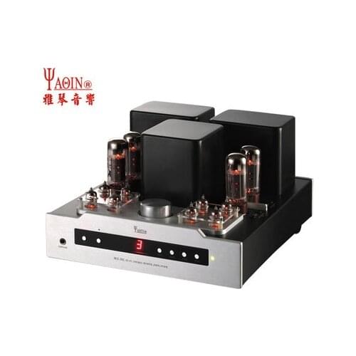 YAQIN MS-30L EL34 Push-Pull Tube Amplifier power home audio 6CA7 Lamp Integrated Amp with Headphone Output Remote MS-20L