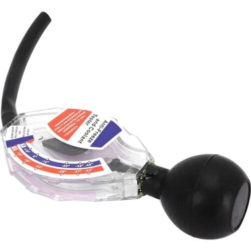 6/12/24V Car Battery Liquid Densitometer Coolant Tester Dial Type Anti-Freeze Coolant Tester