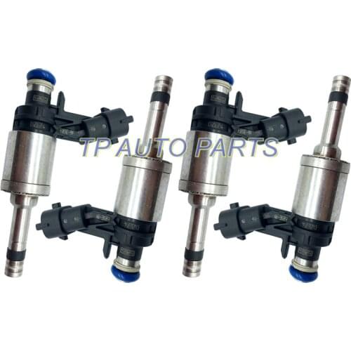 4 PCS Fuel Injector Compatible With Vol-vo Fo-rd Lan-d Ro-ver OEM LR030859