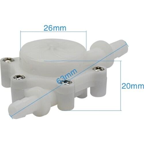 USN-HS06PA 6mm Hose Barb End Hall Water flow Sensor Turbine Flow Meter Low Consumption 1% Error for Drinking Machine Water