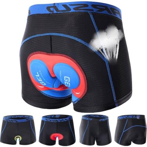 Top Summer Breathable Cycling Shorts Elastic Mini Bottom Shockproof Bicycle Sportswear MTB Padded Tights Undershorts