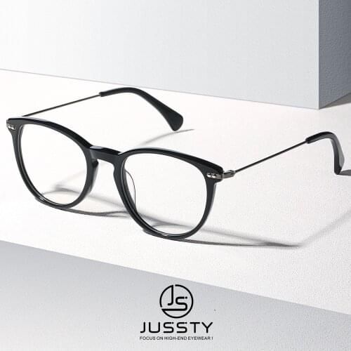 Vintage Round Bifocal Prescription Glasses Men Multifocal Progressive Eyeglasses Women Myopia Optical Eyewear Retro Acetate 2021