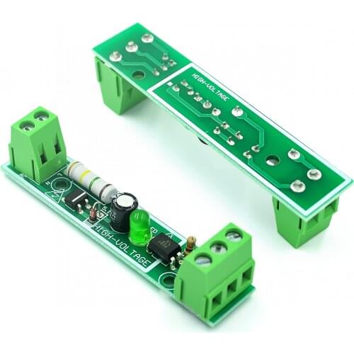 1-Bit AC 220V Optocoupler Isolation Module Voltage Detect Board Adaptive 3-5V For PLC Isolamento Fotoaccoppiatore Module