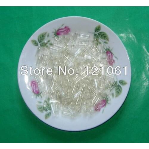 3# 5,000pcs! clear-clear color! empty capsules size 3,hard gelatin empty capsules(joined or seperated capsules)