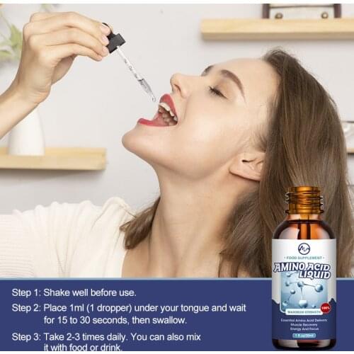 Minch Pure Amino Acid Drops Weight Loss Products Dietary Supplements Stronger Immune System, Healthy Growth, Improve resistance