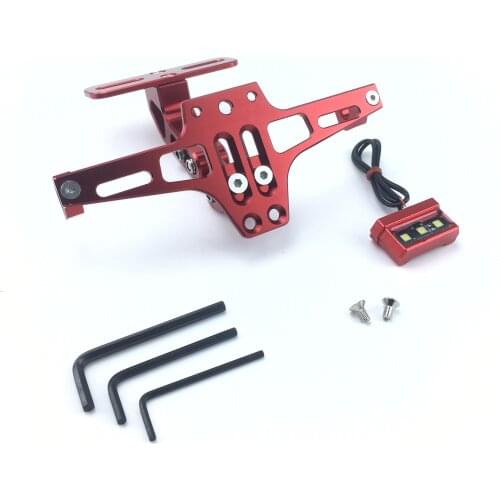 Motorcycle Rear License Plate Mount Holder and Turn Signal Light For Honda For Kawasaki Z750 Z800 For YAMAHA MT07 MT09 MT10 R1 3