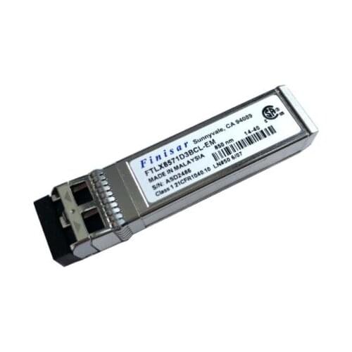 Finisar FTLX8571D3BCL-EM SFP+ 10Gb 10GBPS LC Fibre Channel Transceiver Emulex For Oce11102 OCE14102 HBA FC Card