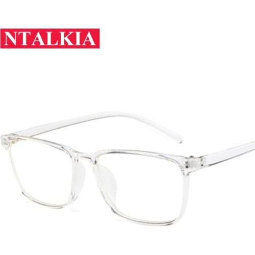 Square Eyeglasses Frame Women Vintage Rectangle Clear Men Eye Glasses Retro Mens Eyewear Transparent Spectacle Frame