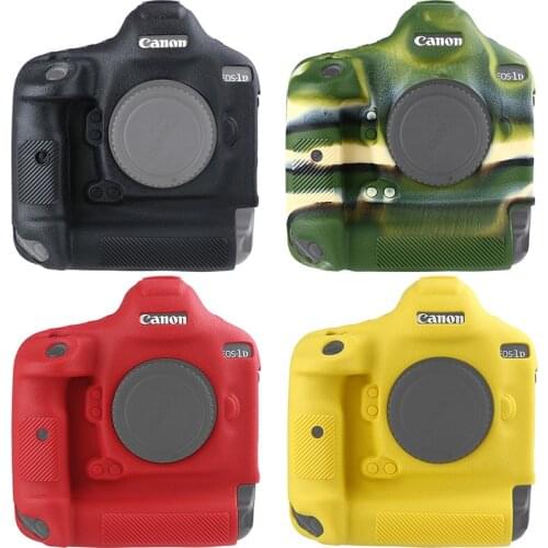 Lightweight Camera Bag Case Protective Cover for CANON 1DX MARK II 2 1DXII 1DX2 Black Camouflage yellow red colour