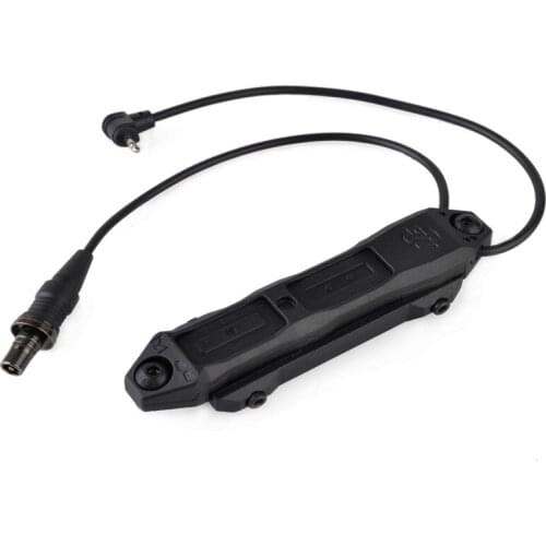 Tactical Augmented Pressure Mount Double Control Switch for PEQ-15 PEQ-16A DBAL 2 and Flashlight New Version