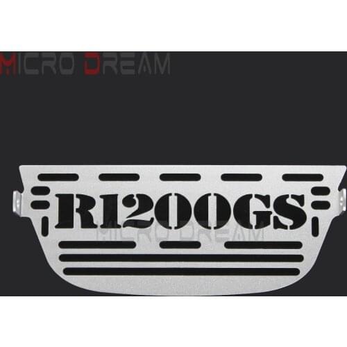 Silver Motorcycle Oil Cooler Radiator Cover Guard Protector For BMW R1200GS 2006-2012 Aluminum Oil Cooler Guards