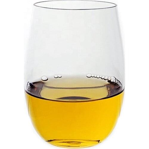 15oz Shatterproof Stemless White Wine Glass