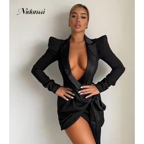 NIDANSSI Fashion Tight Dresses