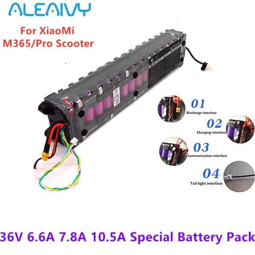 New Original 36V 7.8/10.5/14.4ah Battery For Special Battery Pack of Xiaomi M365 Pro Scooter 36V Battery 6600/7800 / 10500 mAh
