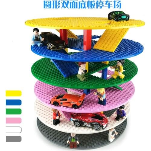 ENLIGHTEN round 32x32 circle Baseplate Straight Crossroad Curve Building Blocks Parts Bricks Base Plate