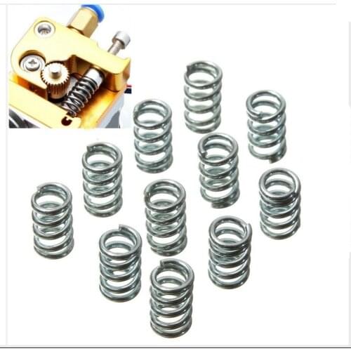 DuoWeiSi 3D Printer Parts 12Pcs Leveling 8mm Extruder Springs For 3D Printer