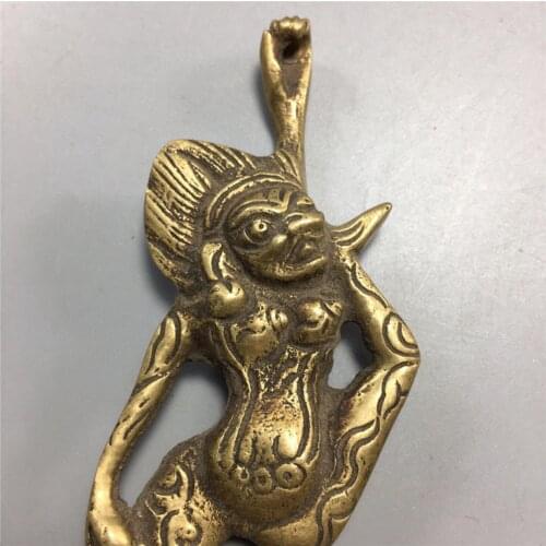 Tibet | Copper | Antique | Brass | Nepal asian Figures Status dancer sculpture Buddha religion fake gold 999 golden bar