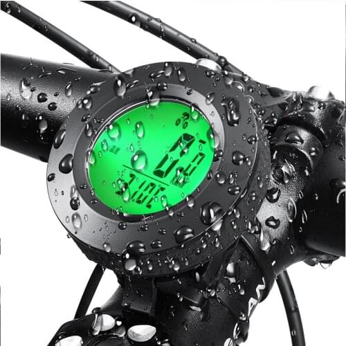 Cycling Computer Waterproof Wired Power Speed Computer Meter Odometer Sports Bike Speedometer Bicycle Sensor Fitness Exercise
