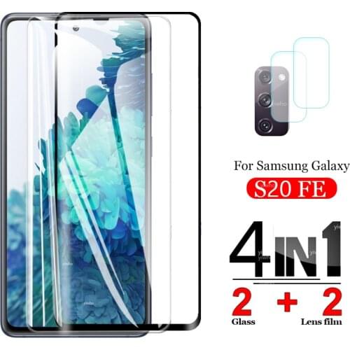 Tempered Glass for Samsung s20 fe 5g Screen Protectors Protective Glass for Galaxy s20fe Glass Camera Lens samsungs20fe Film