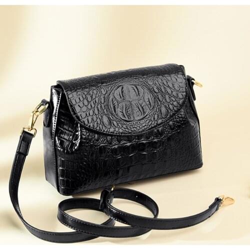 Brand Crocodile Pattern Handbags Women High Quality Leather Shoulder Messenger Bags Designer Women Bags Crossbody Bag Sac A Main