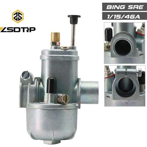 ZSDTRP PUCH 15mm BING CLONE MOPED CARBURETOR Maxi Newport Pinto Dart Murray Sears BING SRE 1/15/46A