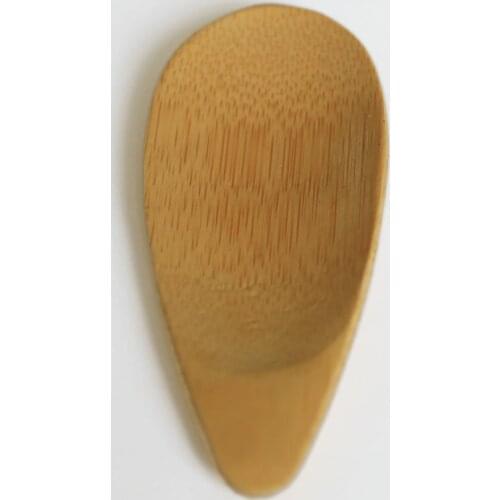 100pcs Creative Natural Bamboo Spoon Tea Scoops Mini Short Handle Tea Spoon 10*4cm Eco Friendly Tea Tools wen6570