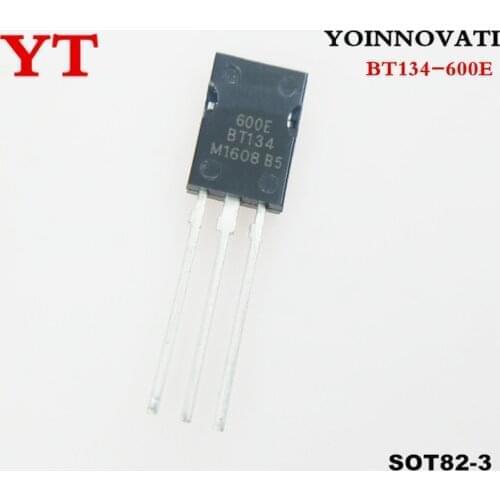 100pcs/lot BT134-600E BT134 600E TRIAC SENS GATE 600V 4A TO-126 best quality
