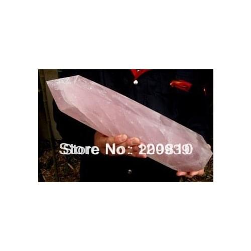 492 NATURAL ROSE QUARTZ CRYSTAL POINT REIKI Healing
