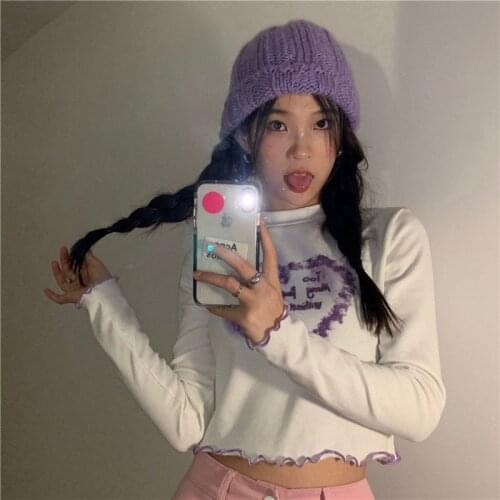 Accessory album sleeve brandy mall streetwear Y2K Crop Tops Women Vintage Tshirts Harajuku E-girl Tees clothes clothing tshirt