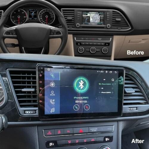 6G+128G 2DIN Android 10 Car Radio For Seat Leon 3 2012-2018 Car Multimedia Video Player Navigation GPS RDS 2 Din DSP Dvd Player