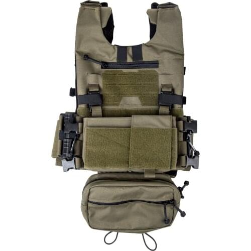 BIGFOOT GTPC2.0 Lightweight Tactical Vest MK3 Chest Rig Belly Bag Outdoors Military Tactics Accessories - RG MC