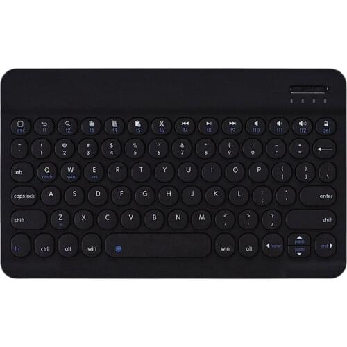 Bluetooth Keyboard, 10-Inch Wireless Mute Mini Portable Keyboard for Tablet Computers Such As Apple and Huawei