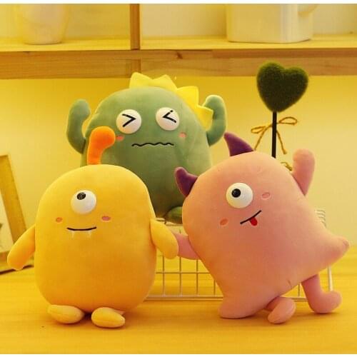 Hot Sales Childrens Stuffed Products Little Devil Doll Little Monster Pillow Cartoon Funny Doll Plush Toy Gifts For Girls