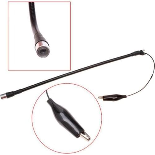 Flexible Mini Professional Adjustable Equipment Machine Mounted LED Work Light Flashlight Lighting Lamp Gun