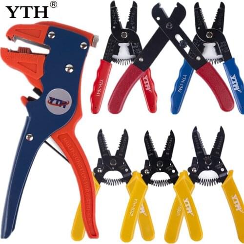 YTH wire stripper cutting cable tools stripping pliers insulation removal electronic clamps bolt cutter automatic wire strippers