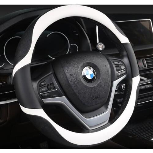 Microfiber Leather Car Steering Wheel Cover For BMW f30 f10 e46 x5 e70 x1 x3 e39 x5 x4 f11 all models Car-Styling