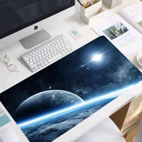 Star Mouse Pad Galaxy Mouse Pad Rectangle Non-Slip Rubber Mousepad Gaming Mouse Pad Computer Mouse Pad keyboard mouse pad gift