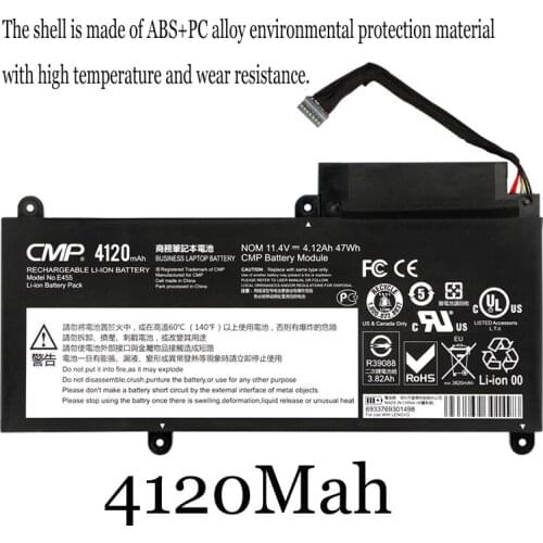New Replacement Laptop Battery Internal For Lenovo ThinkPad E455 E450 E450C E460 E460C