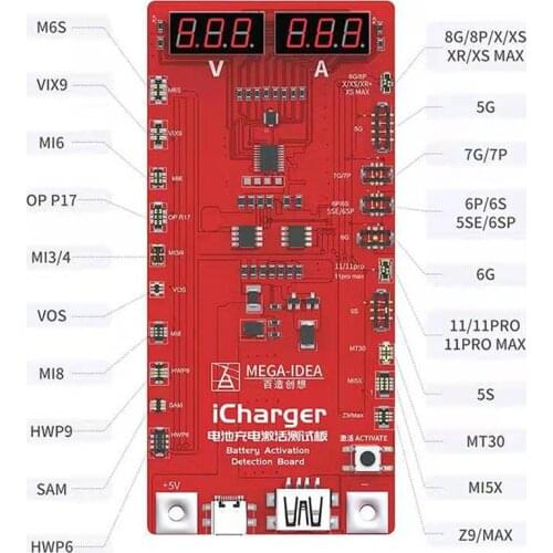 QIANLI iCharger Battery Charging Activation Test Board Is Suitable For Apple Huawei Xiaomi oppo and vivo mainstream models