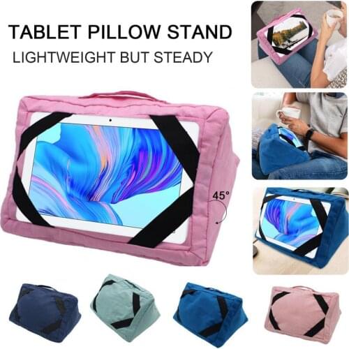 Laptop Holder Tablet Pillow Foam Multifunction Laptop Cooling Pad Tablet Stand Holder Stand Rest Cushion for Ipad