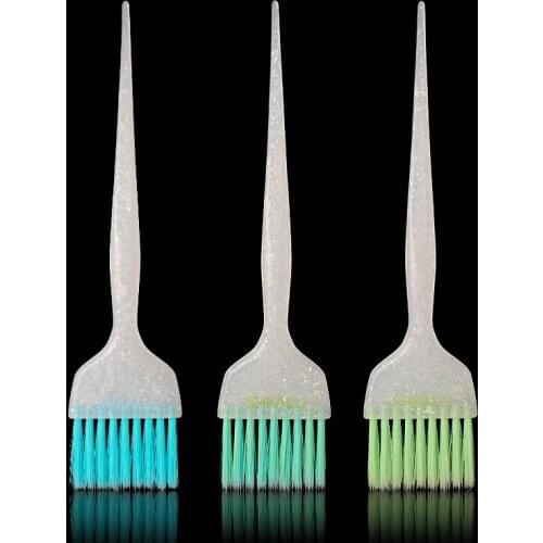 Professional salon hairdresser dyeing tools Glitter hair dye brush Balayage Tint brush hair coloring Brush hair Bleach Brush