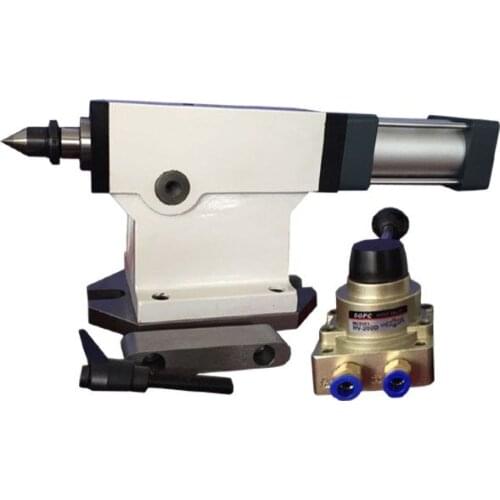 Manual Central Tailstock of Numerical Control Dividing Head Pneumatic Tailstock Four-axis Lathe