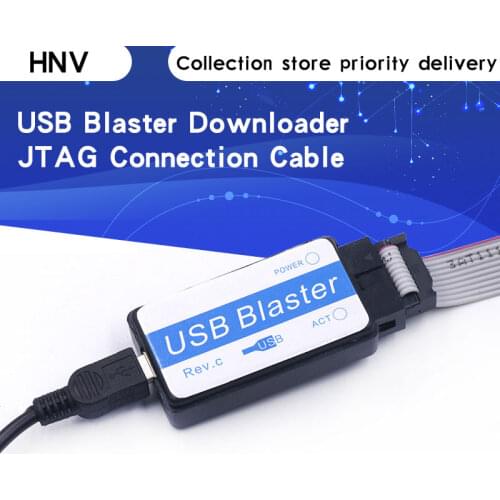 USB Blaster Mini USB Cable 10-Pin JTAG Connection Cable for CPLD FPGA NIOS JTAG Programmer Support All ATLERA Device