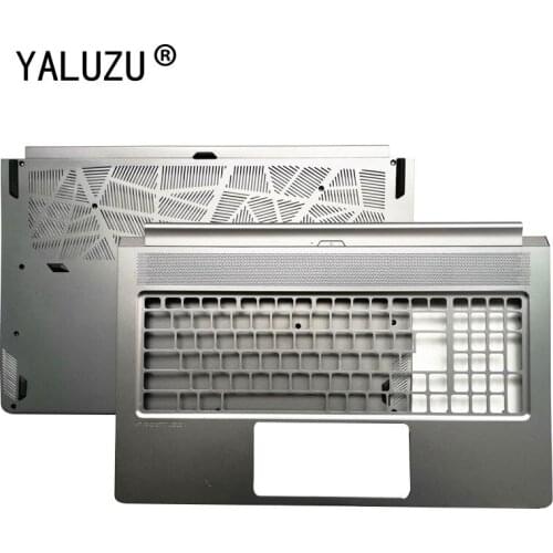 YALUZU NEW case cover for MSI GS75 MS-17G1 P75 Palmrest COVER/Laptop Bottom Base Case Cover 3077G1D512HG0
