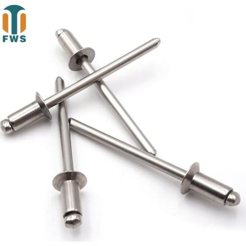 20PCS M3.2 5-14mm Multi Size GB /T 12617.4 DIN EN ISO 15984 Stainless Steel Countersunk rivets for Furniture Car Aircraft