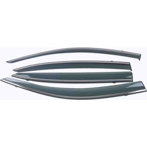 Car Styling 4 Pieces Rain Guards Side Window Visor Cover Trim For Honda Accord 2008-2021 8TH 9TH 10TH